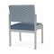 Lesro Lenox Armless Guest Chair, 22.5 in W 24.5 in L 32 in H LS1102 - alternate 3